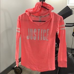 Girls Justice pullover top